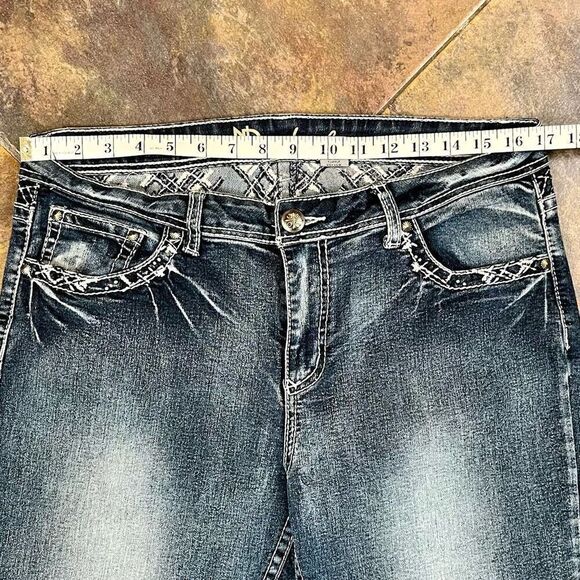ND Weekend Cropped Button Flap Pockets Jeans 14 - Picture 3 of 8